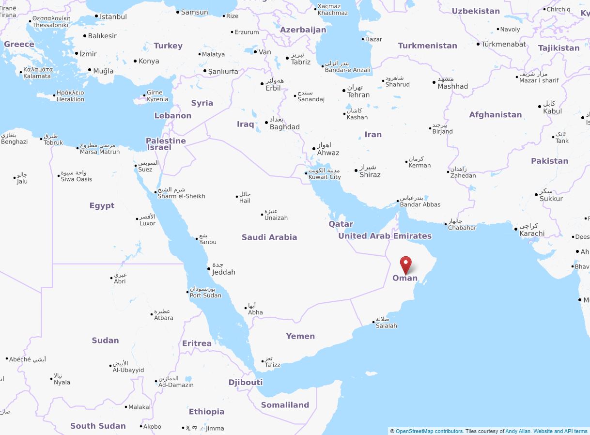 where is oman